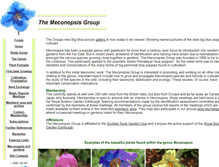 Tablet Screenshot of meconopsis.org